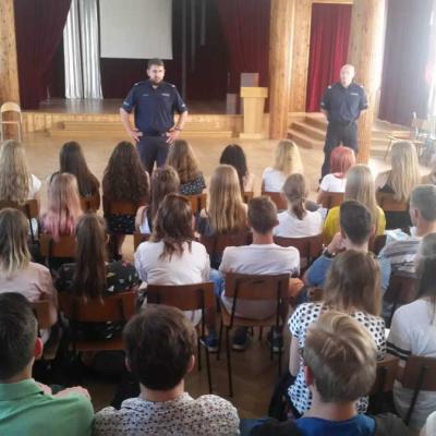 Spotkanie z policjantami 2018